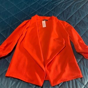 🌼 NEW Fashionolic Orange Woman Blazer